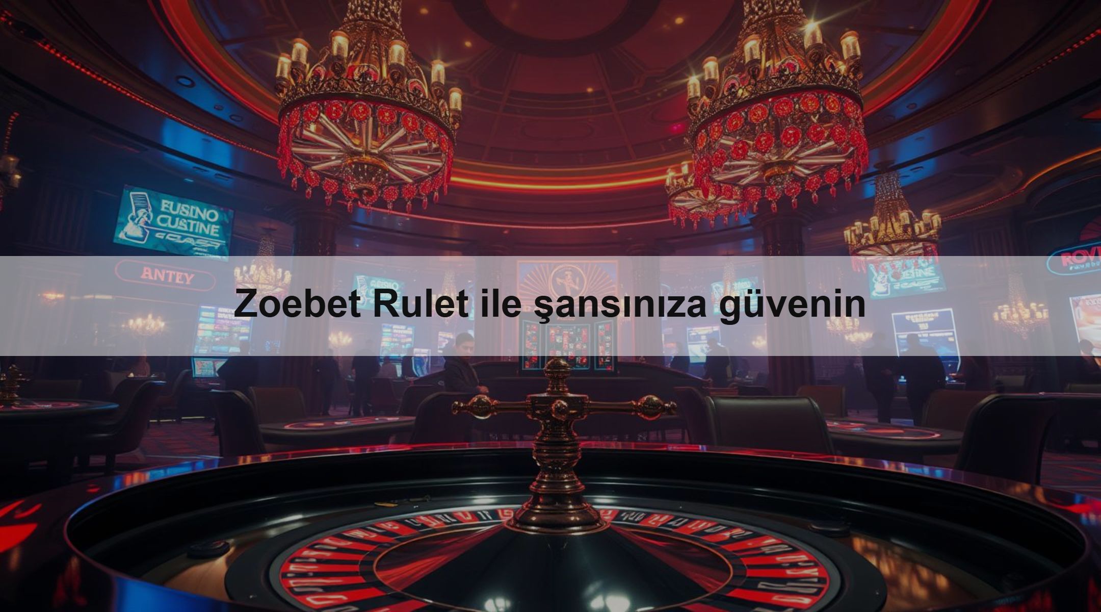 Zoebet Rulet ile şansınıza güvenin